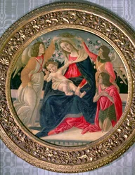 Madonna col Bambino con angeli e San Giovanni